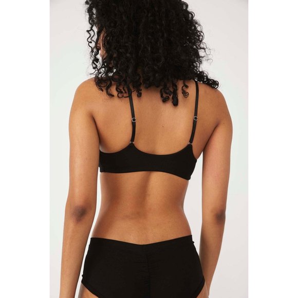 NWT Free People The Essential Bralette / Black - Picture 3 of 6